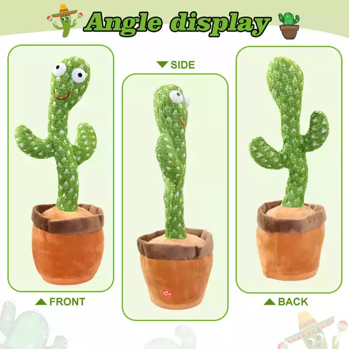 Rechargeable Dancing Cactus