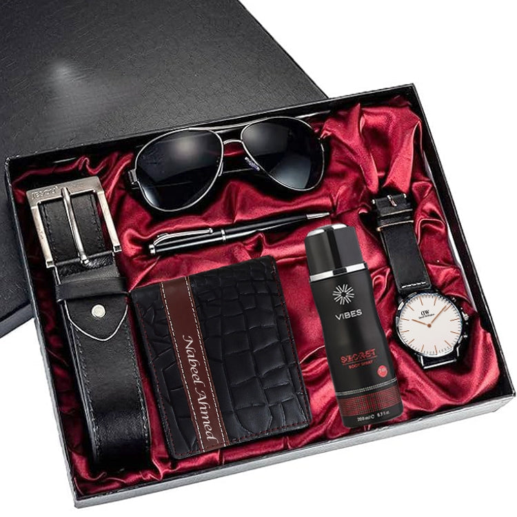 Leather Gift Set for Men