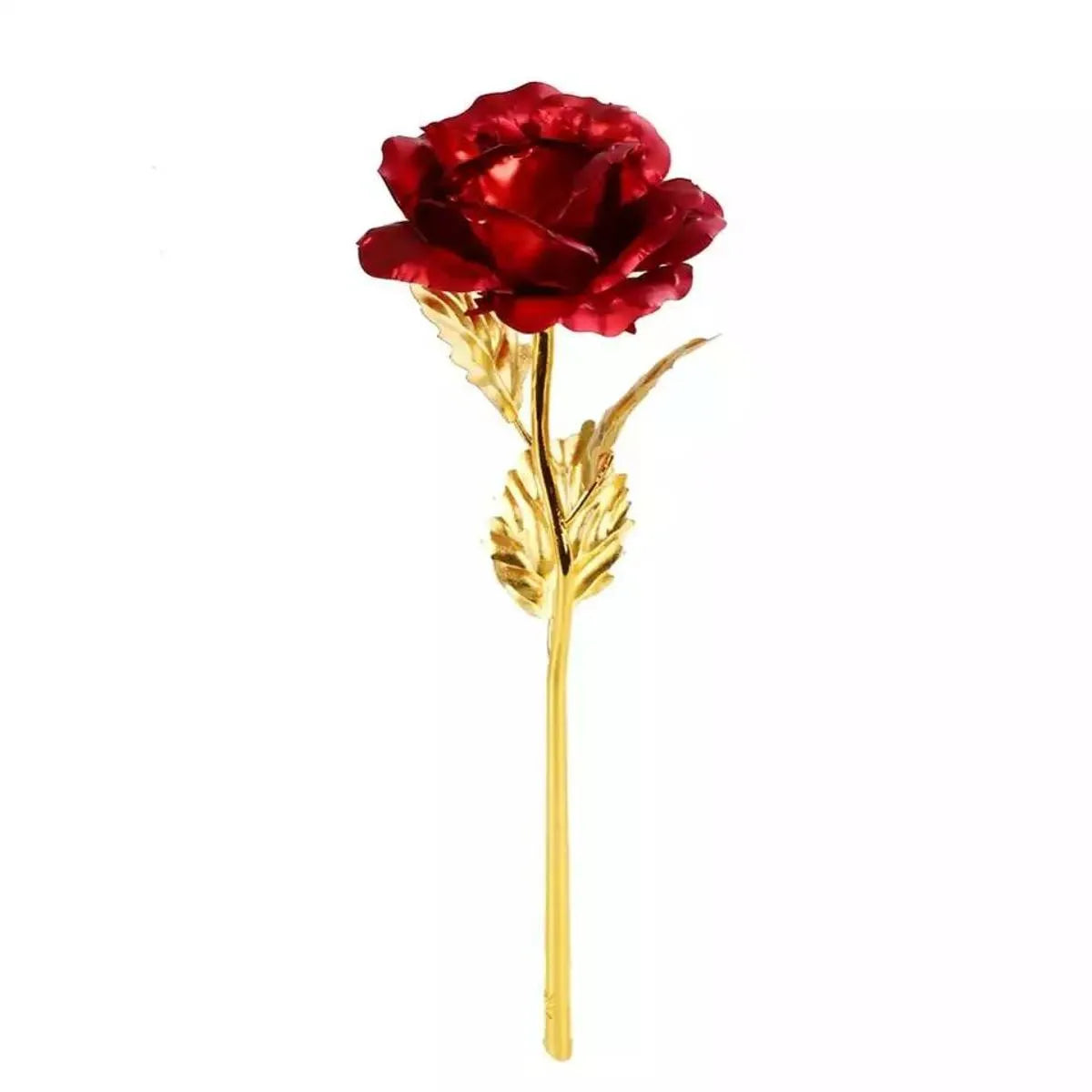 Artificial Golden Rose