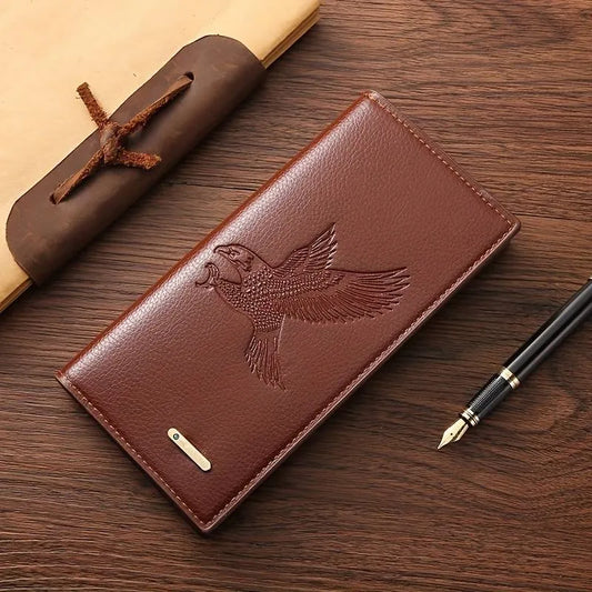 Leather Long Wallet