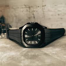 Nautilus Rubber Strap Watch