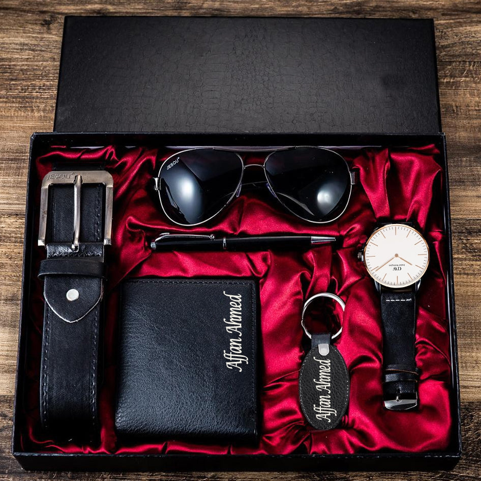 Leather Gift Set for Men