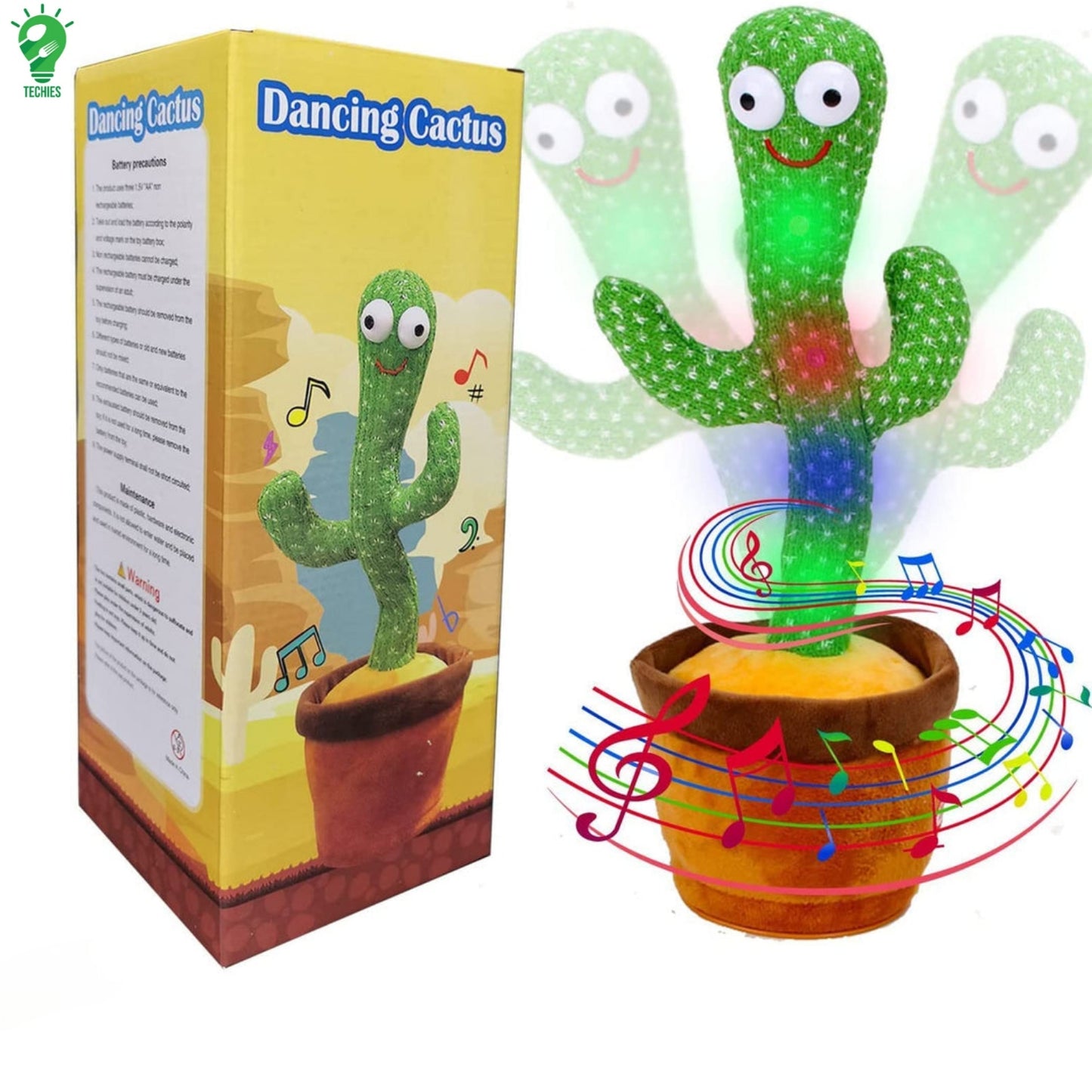 Rechargeable Dancing Cactus