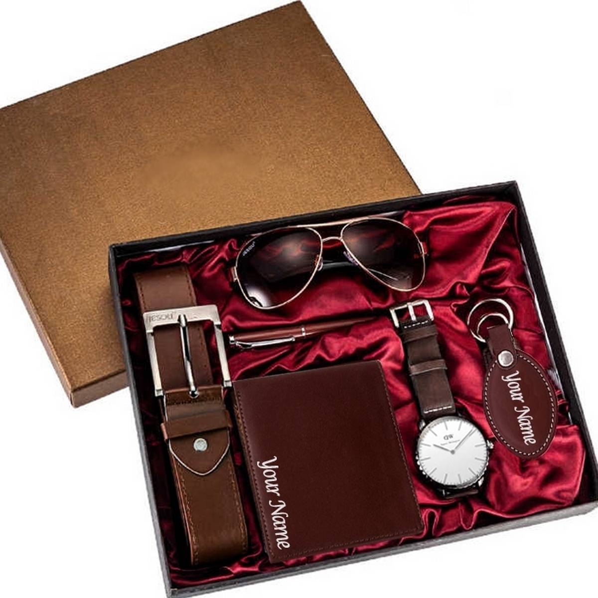 Leather Gift Set for Men