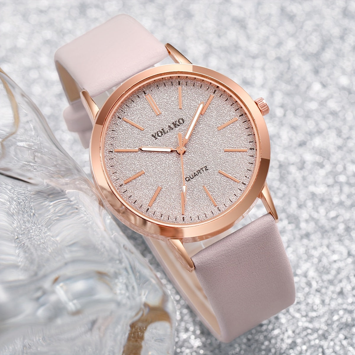 2PCS/Set Women's Watch