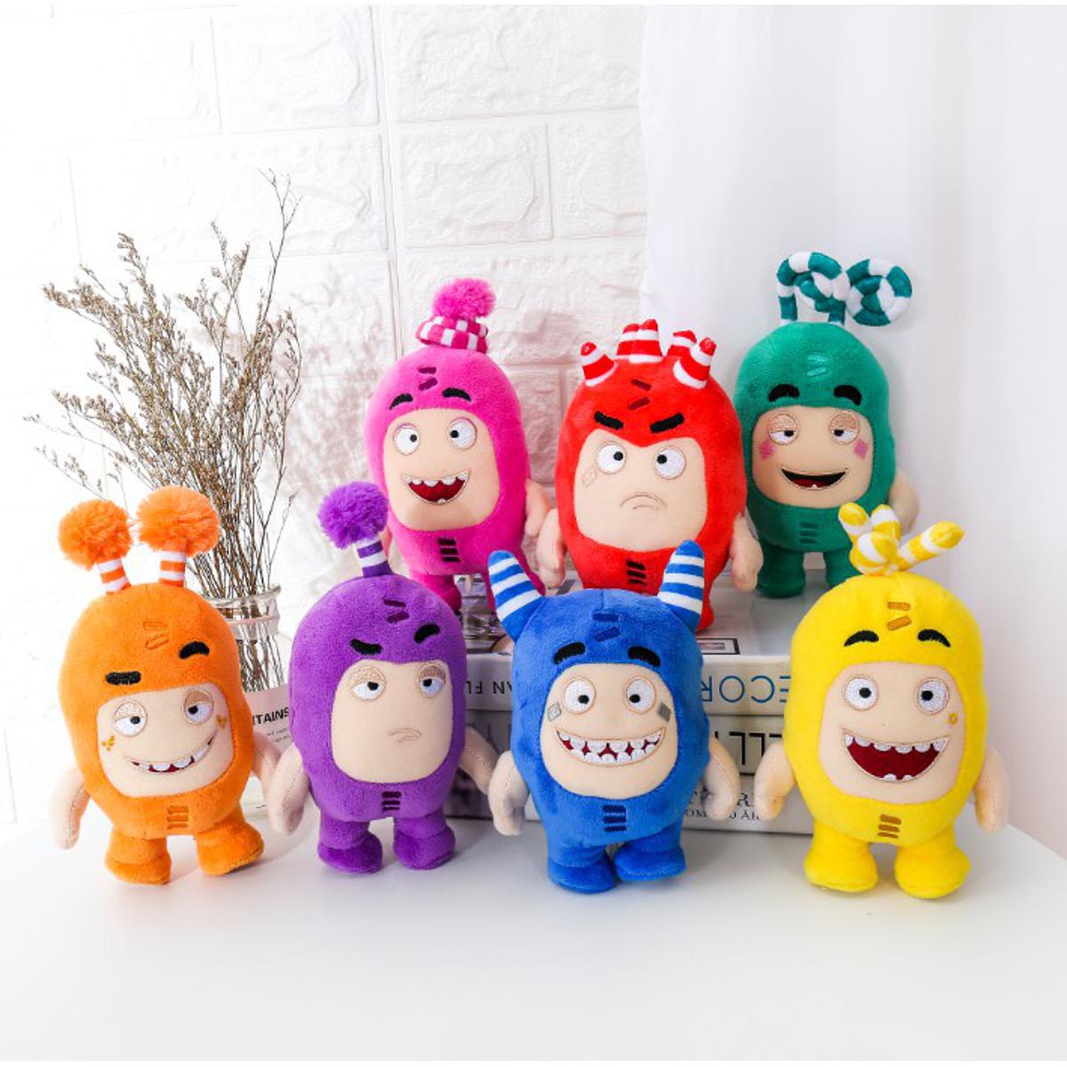 NEW 7pcs/lot Cute Oddbods