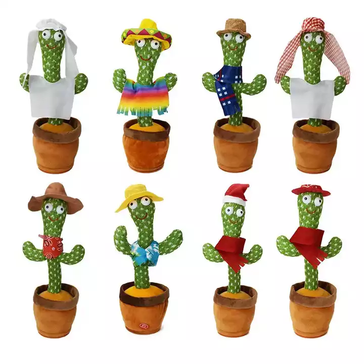 Rechargeable Dancing Cactus