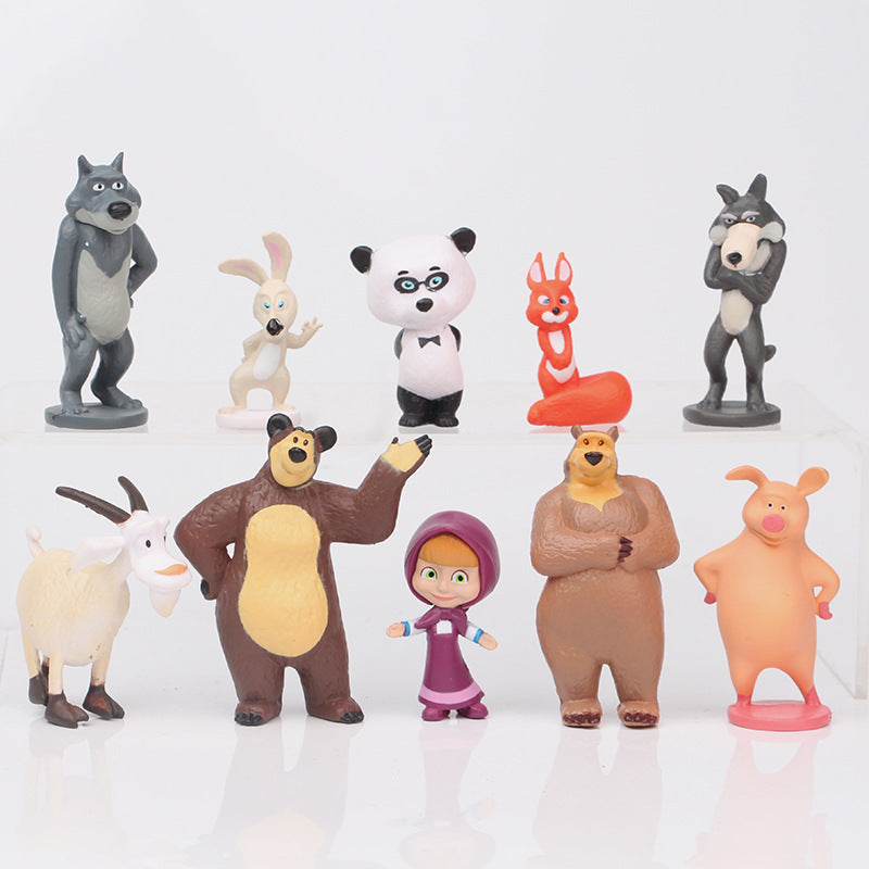 NEW 7pcs/lot Cute Oddbods